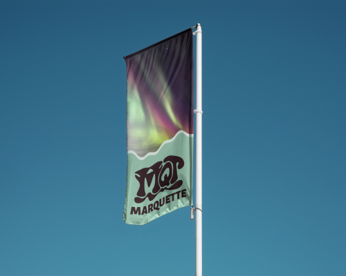 Flag Mockup 04