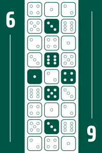 Playing Card - Dice 06