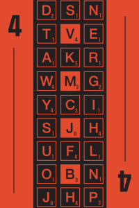 Playing Card - Scrabble 04