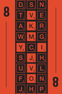 Playing Card - Scrabble 08