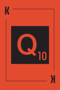 Playing Card - Scrabble 13