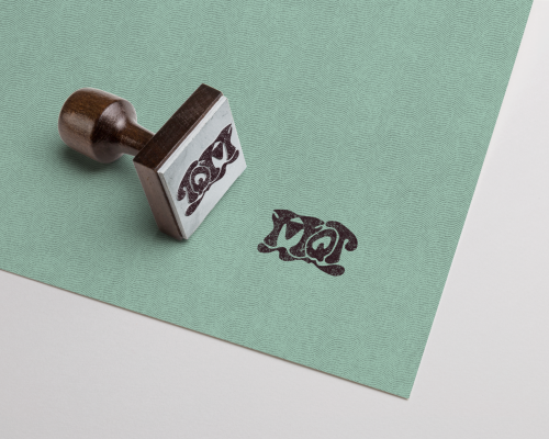 Rubber Stamp PSD MockUp 3